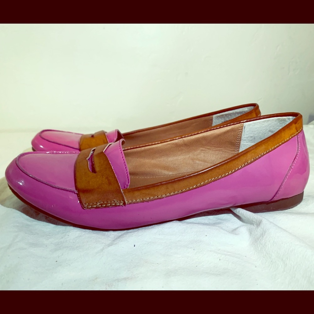 Nine West Pink Loafers